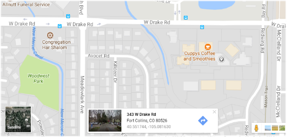 New Office Google Map